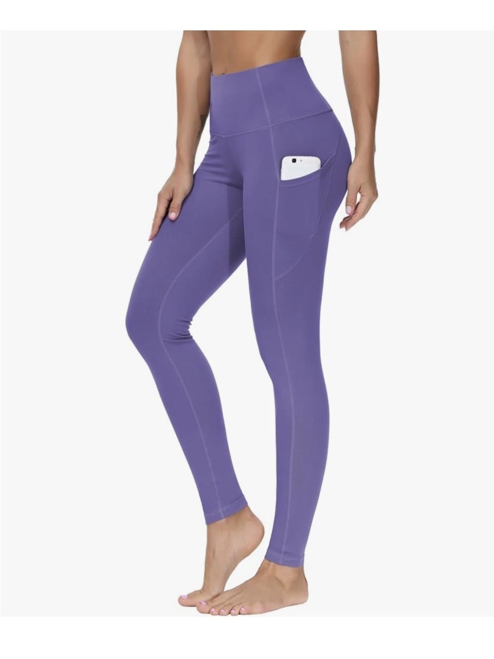 The Gym People thick high waist Pocket yoga leggings M